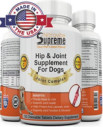 - JOINT FLEX FOR DOGS - Best Ultra Potent Joint Supplement For Dogs - MSM - Glucosamine - Chondroitin