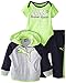 PUMA Boys' 3pc Bodysuit, Hoodie, Pant Set
