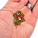 Sweets Indeed Holiday Candy - Jingle Bell Rocks - Stocking Stuffer - White Elephant - 7 oz Jar