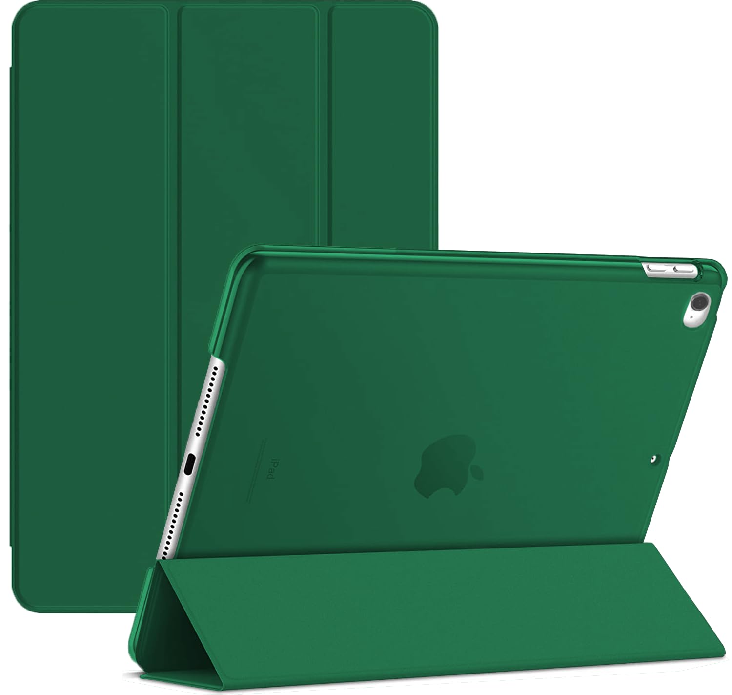 For Apple iPad Air (1st Generation) A1474 A1475 A1476 Smart MagneticStand Case with Automatic Wake/Sleep (Emerald Green)