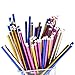 Geeklife 96 Pcs Reusable Paper Straws,100% Biodegradable Drinking Straws,Eco-friendly and Healthy, 7.75 Inches,Golden Yellow
