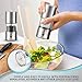 Kitchen Lovers Salt and Pepper Mill Set with Adjustable Grinder Settings