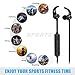 Bluetooth Earphones，Lobkin Wireless Bluetooth Headphones Stereo Magnetic Earbuds for Sports Workout,In-ear headphones Secure Fit for phone iphone ipad,Samsung, Siri with Built-in Mic,7-9 Hrs Play Ti