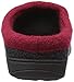 Acorn Women's Indoor/Outdoor Clog Slippers, Charcoal Button, 8-9