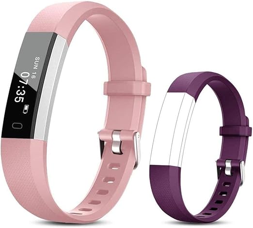Pulsera de fitness para niños, mujeres, reloj de podómetro, rastreador