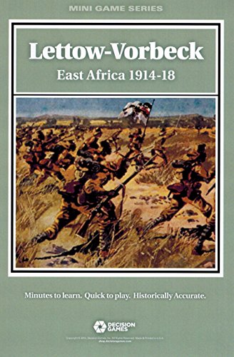 DG: Lettow-Verbeck, East Africa 1914-18, Folio Boardgame