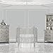 Dream On Me Sophia Posh Circular Crib, Silver Pearl