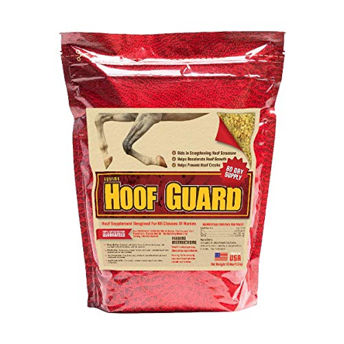 Equine Hoof Guard Concentrated Hoof Supplement For Horses With Biotin, Msm, Methionine And Zinc, 10 lb