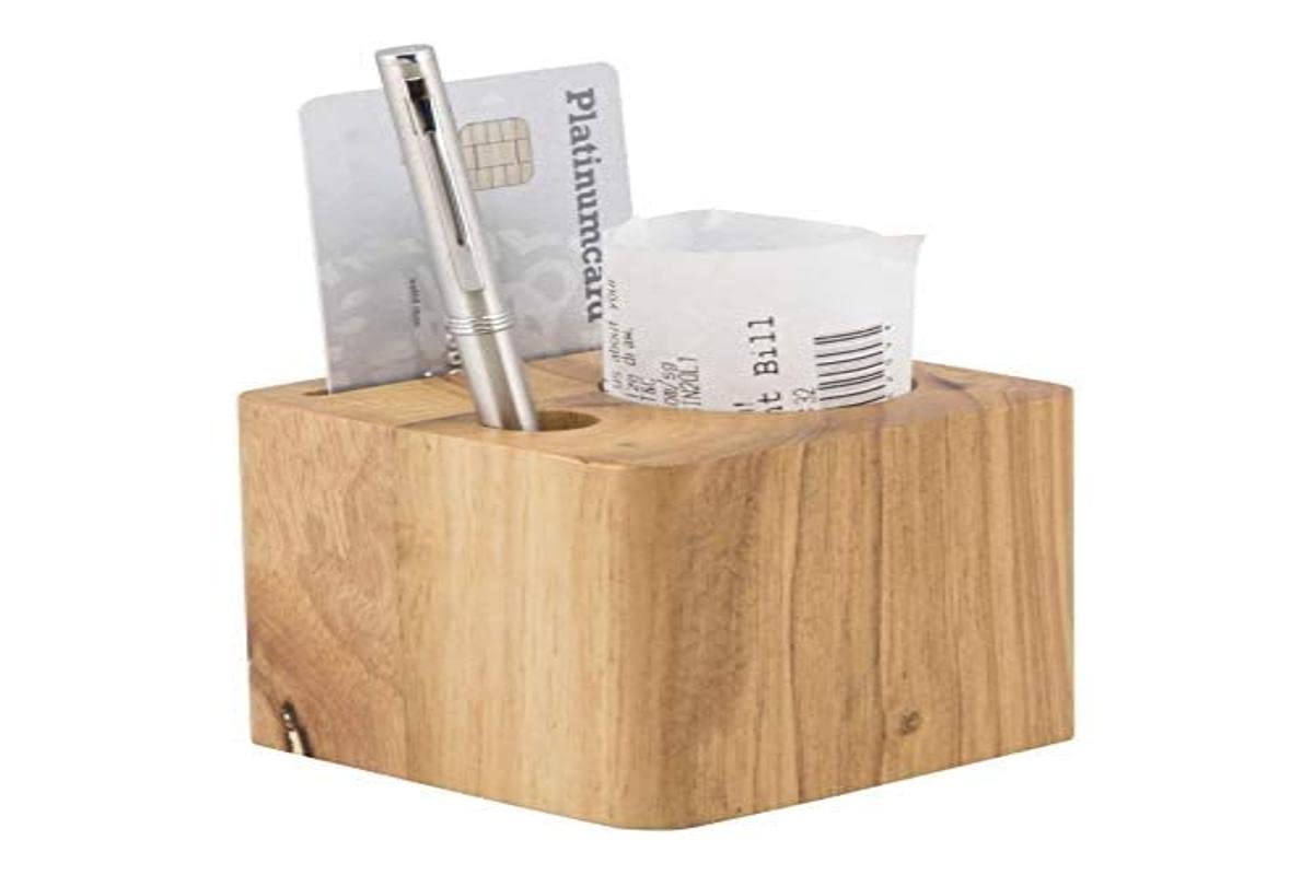 Securit MC-BPBLOCK-TE Bill Presenter Block - Wooden