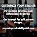 Visa & MasterCard Vinyl Sticker Decal - 2 Pack - We Accept - Visa & MasterCard - 4