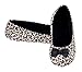 MIXIN Women's Sexy Ballerina Soft Sole Leopard Indoor Slippers