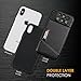 Ztylus Switch 6 for Apple iPhone X / XS: 6 in 1 Dual Optics Lens System (Fisheye, Telephoto, Wide-angle, Macro and Super Macro), Double Layer Protection (Black)