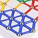 NUOLUX 103pcs Magnetic Building Blocks Magnetic Sticks for Kids(1.1x0.25 Inch)