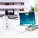 INN LIFE GN170312003 Lightning Cable, 1' Short Lightning to USB Cable for iPhone 6/6 Plus/6s/6s plus, iPhone 5 5c 5s, iPad Mini, iPad Air, iPod Touch, iPod - White - 4 Piece