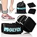 Ankle Straps for Cable Machines - Premium Ankle Strap Attachment + 2 Sweat Wristbands + Carry Bag + eBook