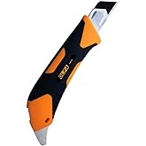 OLFA 1072198 LA-X 18mm Fiberglass Rubber Grip Heavy-Duty Utility Knife(New Version)