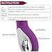 G Spot Vibrator,Female Vibrators Dildo for Clitoral Vagina Anal Stimulator Powerful Motor Waterproof with 10 Vibration Patterns Adult Sex Toys for Women Couple (Purple)