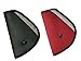 Seatbelt Adjuster, HONTECH 2 Packs Seat Belt Safety Covers for Kids Red + Black.