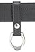 Safariland Bianchi 692S-2 692S Baton Ring w/1 Snap for Side Handle Batons, Plain Black