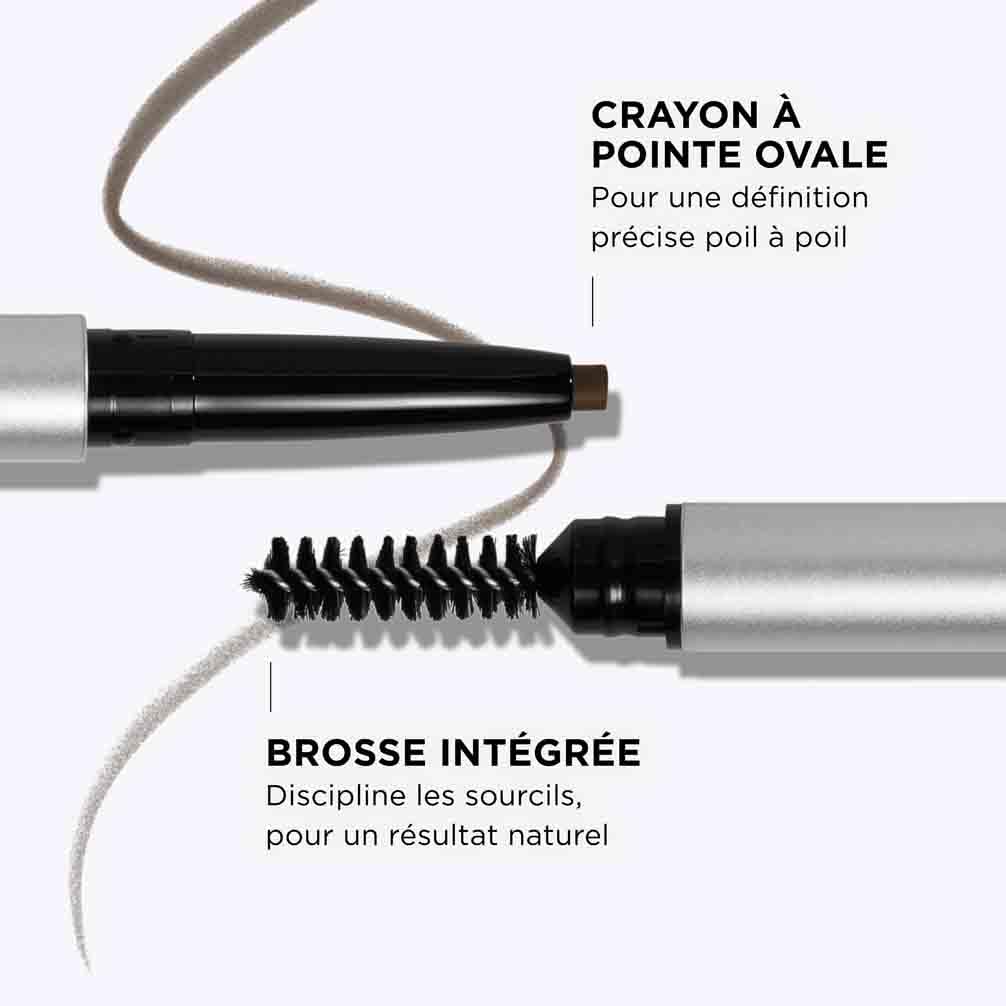 IT Cosmetics Brow Power Eyebrow Pencil - Universal Shades - Long-Lasting, Budge-Proof Formula - With Biotin - Natural-Looking Brows - Built-in Spoolie Brush