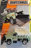 Matchbox 2017 Plow Master 6000 Snow Plow Truck 36/125, Light Green
