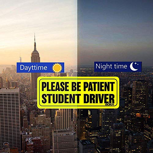 2 BOKA+Student+Driver+Magnet+Signs