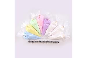 BoFUN Whipped Cream Glue Clay DIY Making Art Craft Kit with Piping Tip for Handmade Phone Case Mirror Jewelry Accessories Homemade Decoration (White/Light Purple)