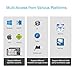 ANNKE Wifi IP Camera, Nova Orion 1080P HD Pan/Tilt Home Security Camera, Work with Alexa Echo Show/ Fire TV, Google Assistant and IFTTT, Cloud Service Available, White