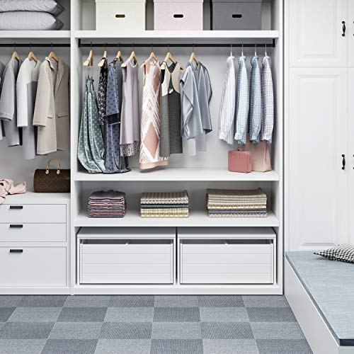 HOMECHO Kid’s Toy Chest, Wood Storage Chest Seat Bench, Modern