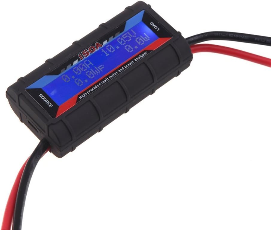 TOOGOO(R)FT08 RC 150A High Precision Watt Meter and Power Analyzer w/ Backlight LCD