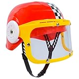 Costume Racing Helmet - Race Car Driver Costume - Car Driver Costume Helmet by Funny Party Hats
