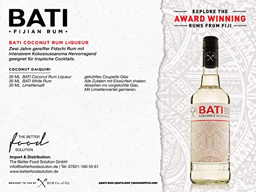 Bati COCONUT Rum Liqueur 25% Vol. 0,7l – Bild 5