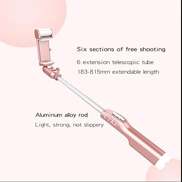 Amazon.com: AIBOTY Bluetooth Selfie Stick, Wireless Phone Folding Selfie Stick, Beauty face-Lifting Fill Light Vertical Artifact,for iPhone/Samsung ...