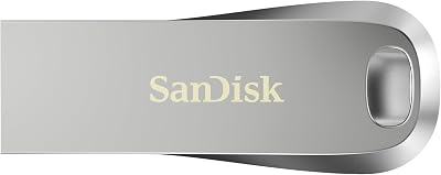 SanDisk 64GB Ultra Luxe Type A USB 3.2 Gen 1 Flash Drive Silver