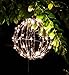 Elf Logic 12” Outdoor/Indoor LED Christmas Light Ball. Durable, Waterproof, Long-Lasting, Lightweight Bright Light Ball. Warm LED Lights for Holiday Decor, Patio, Wedding Decor
