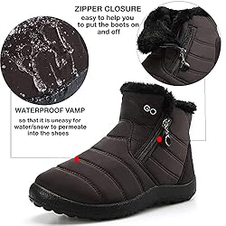 HARENCE Snow Boots for Women Winter Boot with