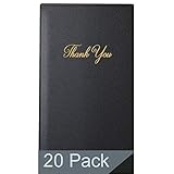 Guest Check Presenter with Gold Thank You Imprint - 5.5