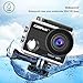 Campark ACT68 Action Camera Waterproof Camera WiFi 4K & FHD 1080P Underwater Video Cam with Mounting Accessories Kit Compatible with go pro