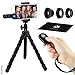 Smartphone Photography Kit - Flexible Cell Phone Tripod, Bluetooth Remote Control Camera Shutter and 3in1 Lens Kit - Universal Octopus pod - Fish Eye, Macro and Wide Angle Lens - for iPhone and More