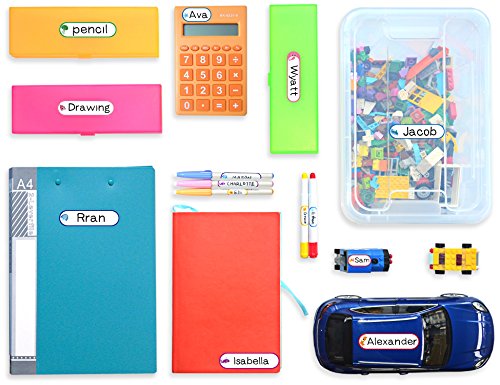 image for CHUBBIEE Baby Bottle Labels for Daycare, Waterproof Write-On Name Labe