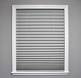 Original Corded Lift Room Darkening Pleated Paper Shade Gray, 36