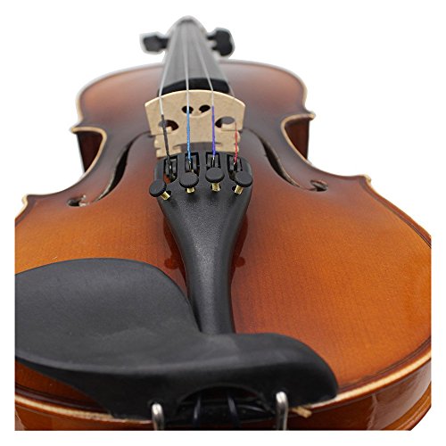 SODIAL 3/4 4/4 Violin Fiddle Tailpiece Hill Style with 1pcs Tailgut Tailcord 4 Fine Tuners Aluminum Alloy Durable Strong