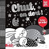Chut, on dort ! : Un livre qui brille by 