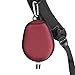 Hermitshell Case for AfterShokz Trekz Air/AfterShokz Aeropex/Titanium Mini/Shokz OpenRun Pro/SHOKZ OpenRun Pro 2 Open Ear Wireless Bone Conduction Headphones AS650 / AS800 (Canyon Red)