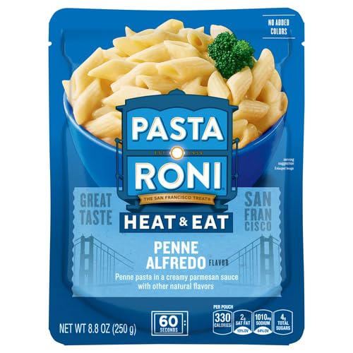 PASTA RONI HEAT & EAT PENNE ALFREDO, 8.8...