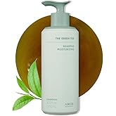 AMOS PROFESSIONAL The Green Tea Shampoo Moisturizing for Thinning Hair, Korean Shampoo for Dry Scalp l Flaky & Itchy Scalp, Strengthening Hair, All Hair Types, 16.9 fl. oz.