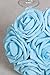 Ling's moment Artificial Flowers Blue Roses 50pcs Real Looking Fake Roses w/Stem for DIY Wedding Bouquets Centerpieces Arrangements Party Baby Shower Home Decorations