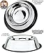 Estilo Stainless Steel Dog Bowls, 32 Oz (Set of 2)