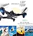 RC Foldable Drone with Wide Angle Camera, ARRIS WiFi FPV 2.4G Quadcopter with 720P 2MP HD Camera Altitude Hold Mode Headless APP Control Pocket RTF Drone