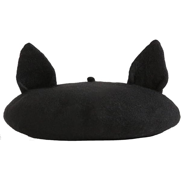 CoBtee Kawaii Antler Deer Ear Head Berets Hat Christmas  display picture 2